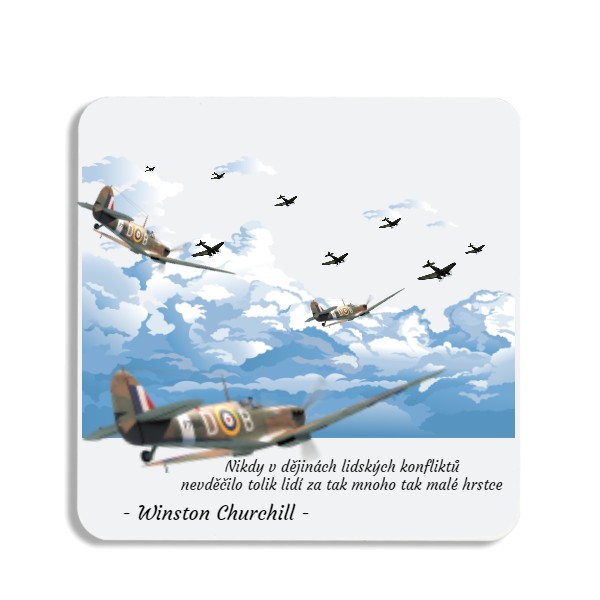 Podtácek  s potiskem Podtácek Battle of Britain